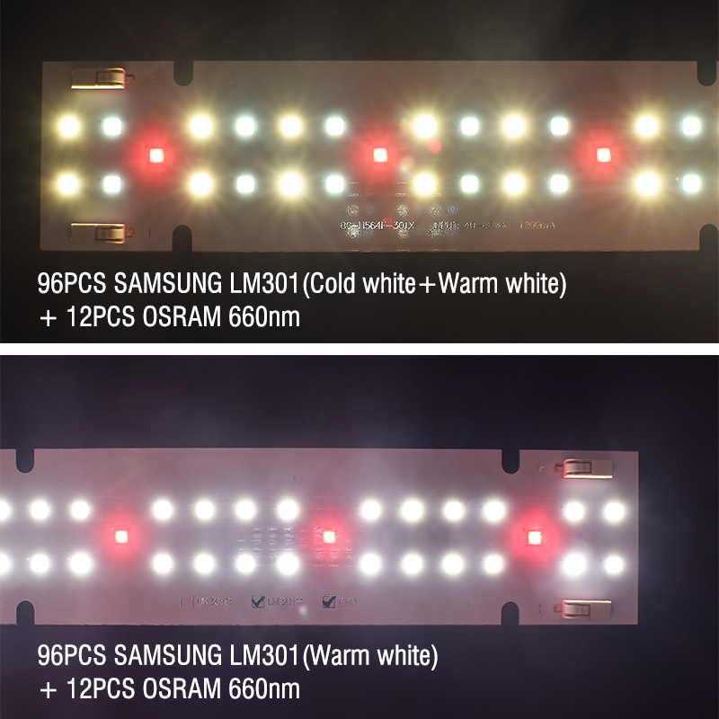Plant Grow Light Full Spectrum - 高品質IP55等級COB LED育成ライト、フルスペクトル1400W、5x7フィートの照射範囲、CRI 95、室内植物用