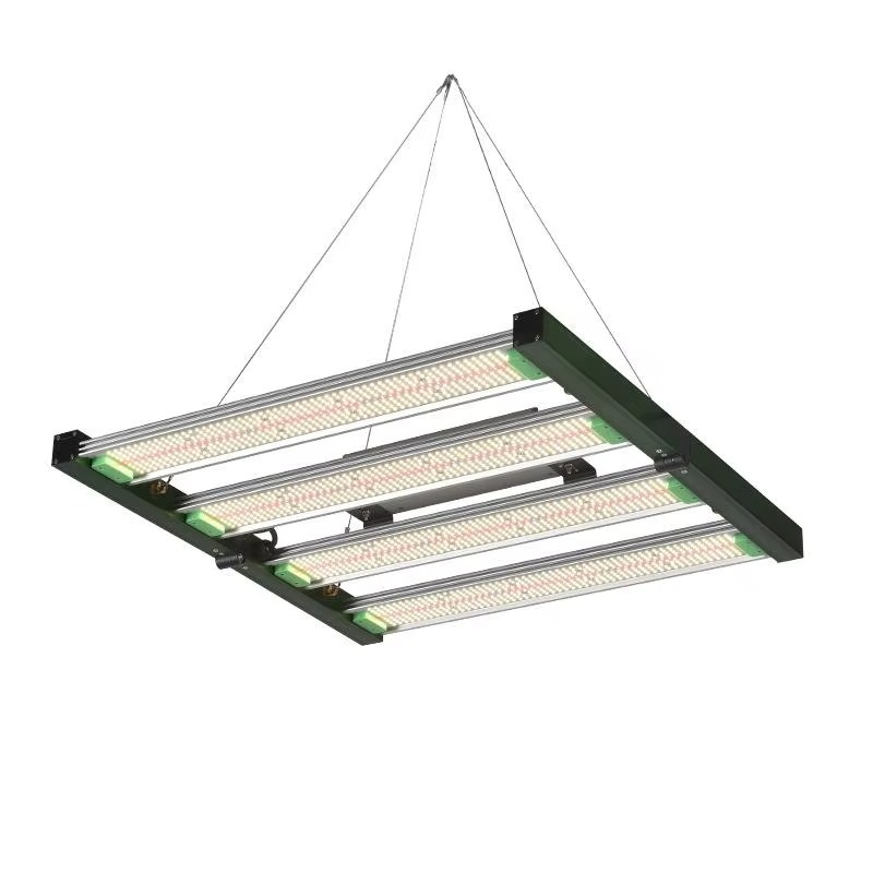 Plant Grow Light Full Spectrum - 折りたたみ式タコ型フルスペクトルLED育成ライト、商業用屋内農場、温室、グロウテント、大面積植物栽培用
