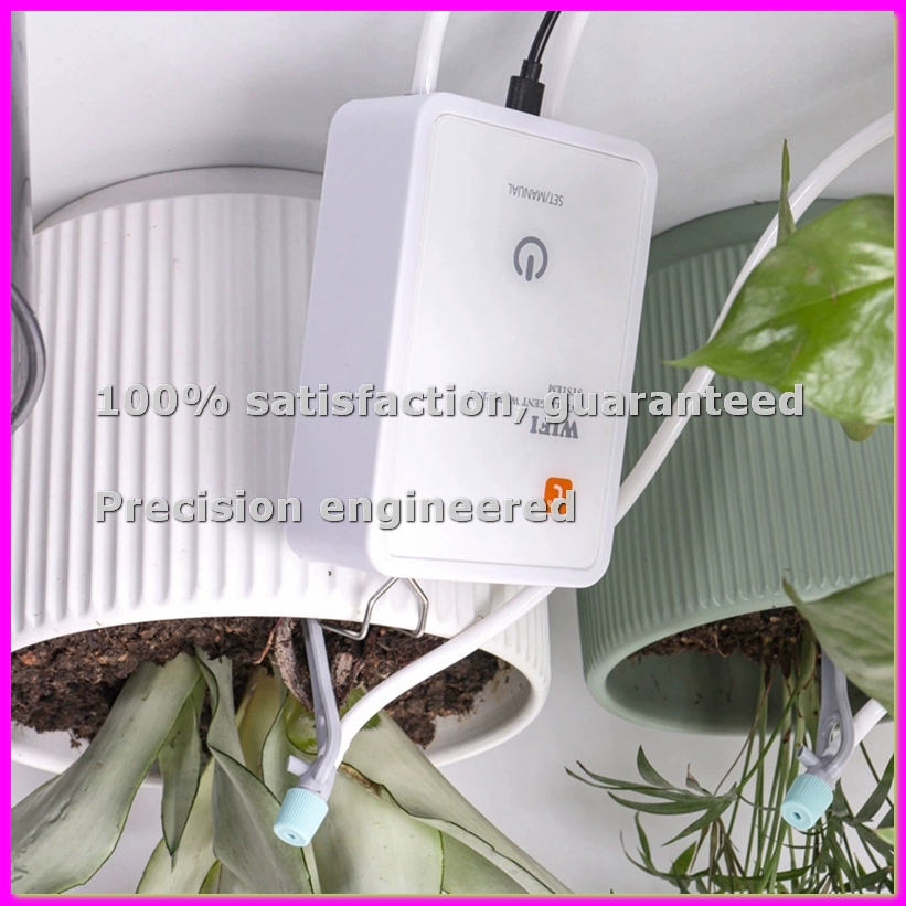 Smart Garden Devices - Tuya WiFi スマート散水システム 庭用自動点滴灌漑装置 芝生ケア 植物用水分コントローラー-BCBW