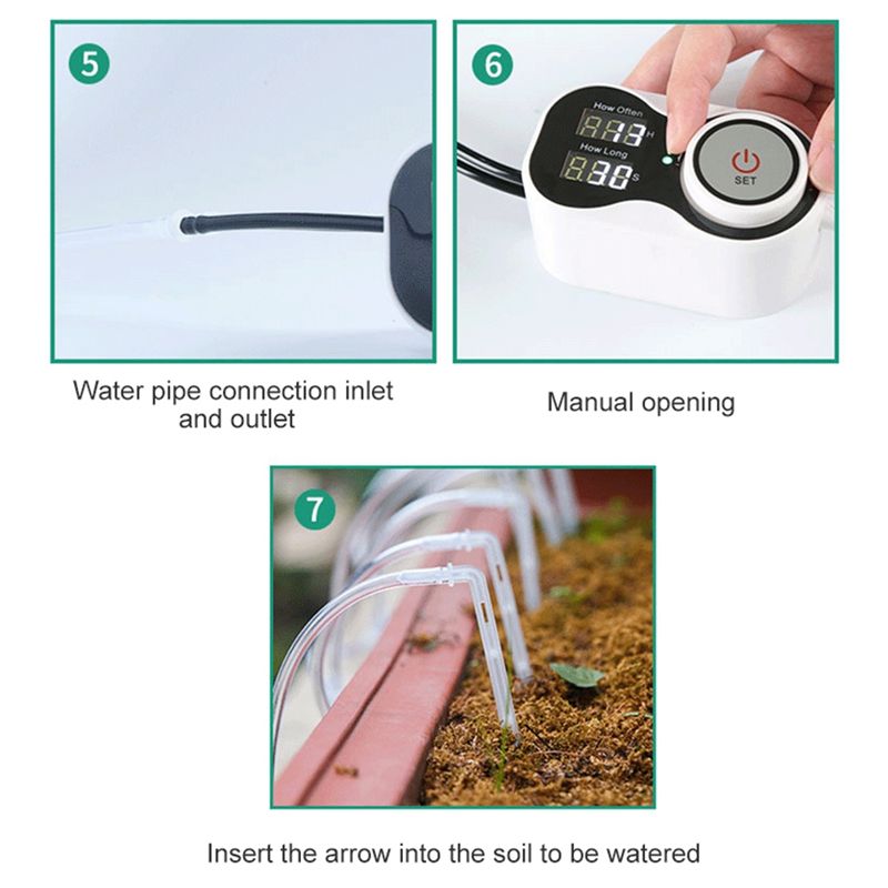 AEE2-新型スマート点滴システム自動散水装置、鉢植えの花用 - Smart Garden Devices のレビューと価格