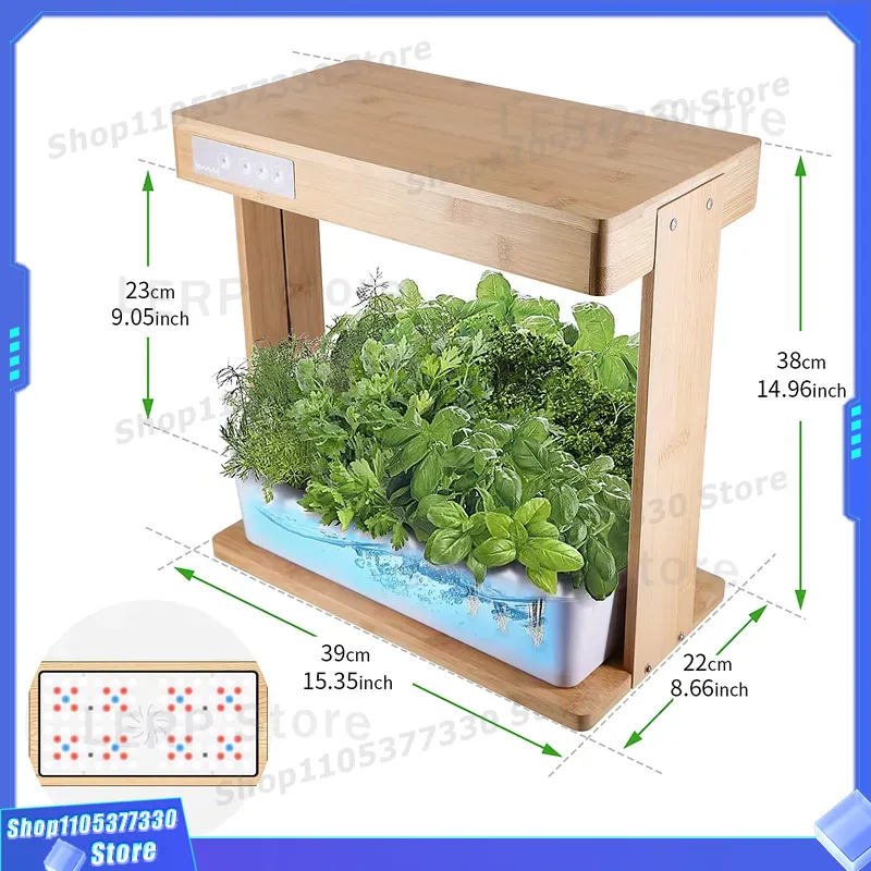 IGS-05 スマート水耕栽培キット 8ポッド LED育成ラ - Smart Garden Design のレビューと価格