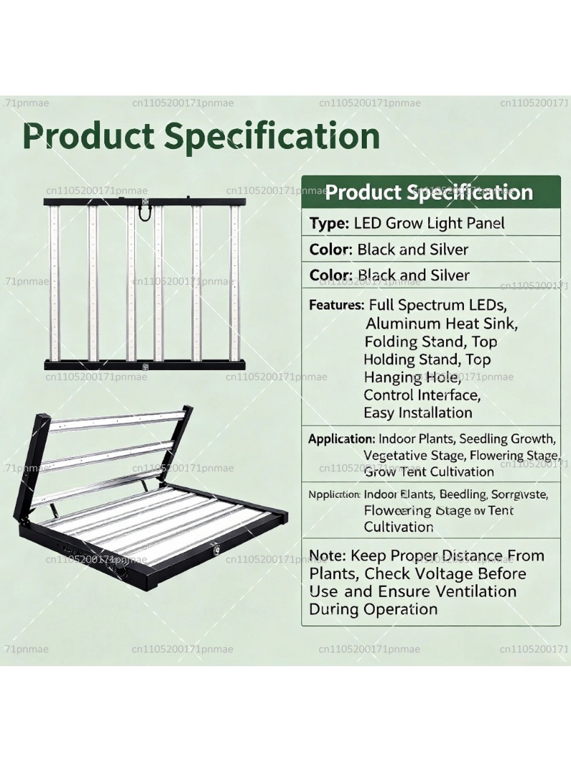 240W 360W 480W折りたたみ式植物育成ライト、屋内 - Plant Grow Light Full Spectrum のレビューと価格