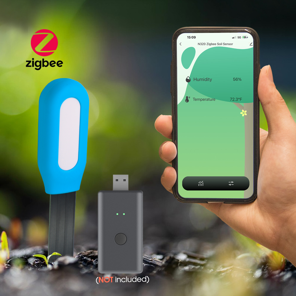 スマート Zigbee 土壌センサー 家庭菜園 温室 植物  - Smart Garden Devices のレビューと価格