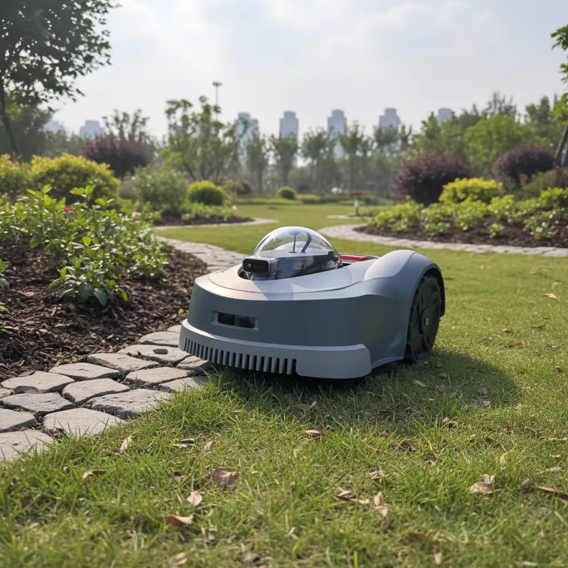 最新のミニスマートロボット芝刈り機、自動リモコン式防水ガーデ - Smart Garden Robot のレビューと価格