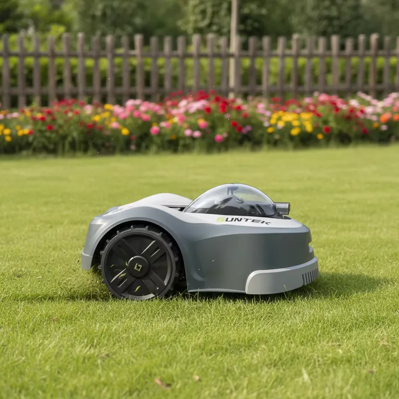 最新のミニスマートロボット芝刈り機、自動リモコン式防水ガーデ - Smart Garden Robot のレビューと価格