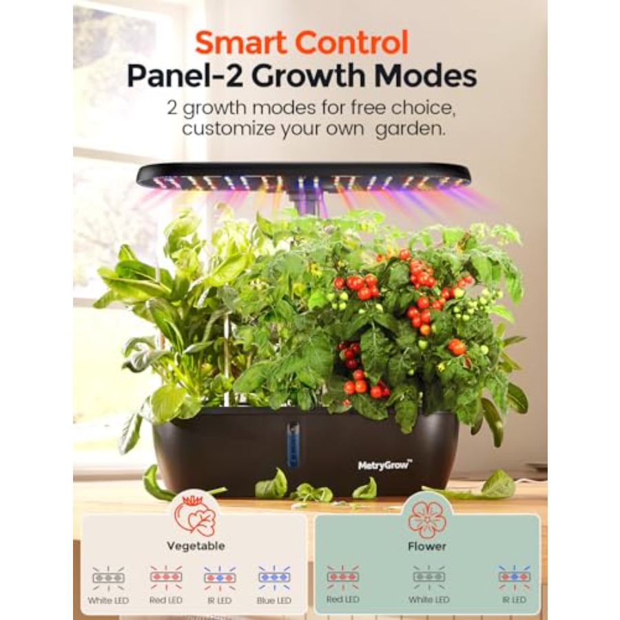 MG-15 水耕栽培システムキット スマート屋内庭園 24W - Smart Garden Led Lights のレビューと価格