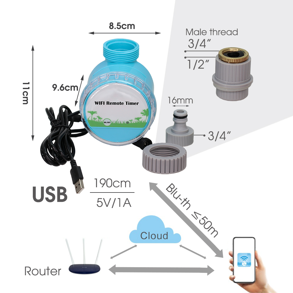 スマートガーデン灌漑システム,30〜50m,調整可能,冷却ノ - Smart Garden Greenhouse のレビューと価格