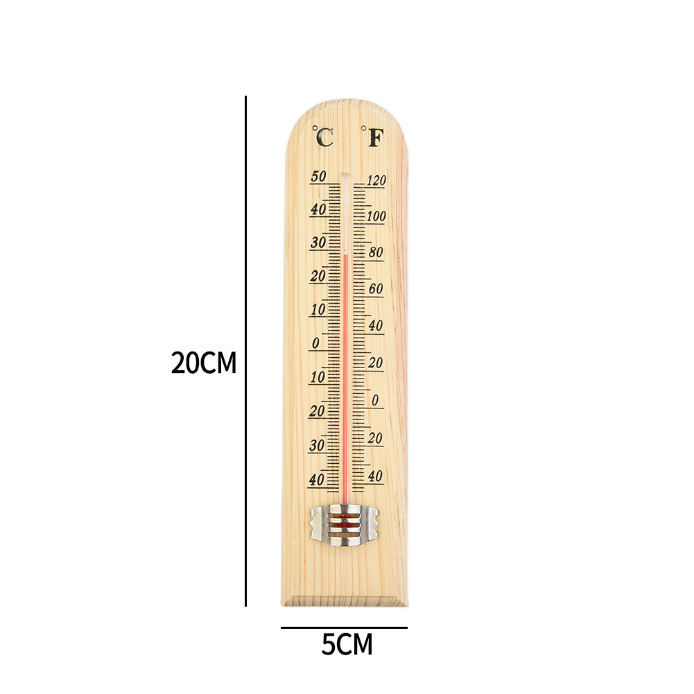 木製壁掛け温度計 -40 ℃ +50 ℃ /-40 ℉ +1 - Smart Garden Greenhouse のレビューと価格