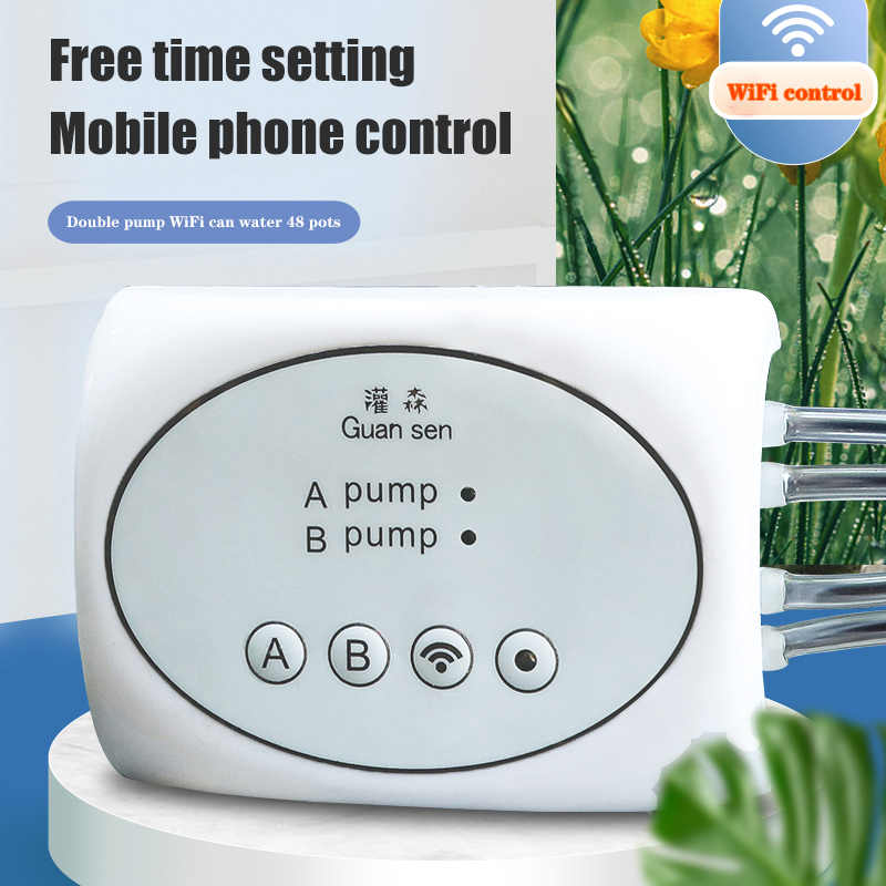 WiFi スマートガーデン灌漑コントローラー植物自動点滴灌漑 - Smart Garden Devices のレビューと価格