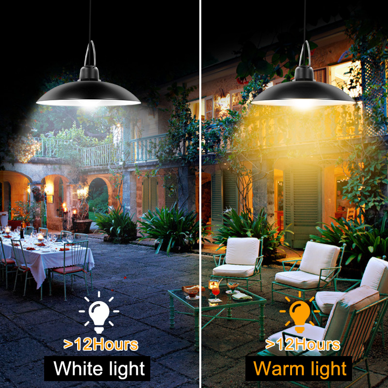 ソーラーペンダントライト ダブルヘッドシェッドライト付き 防 - Smart Garden Led Lights のレビューと価格