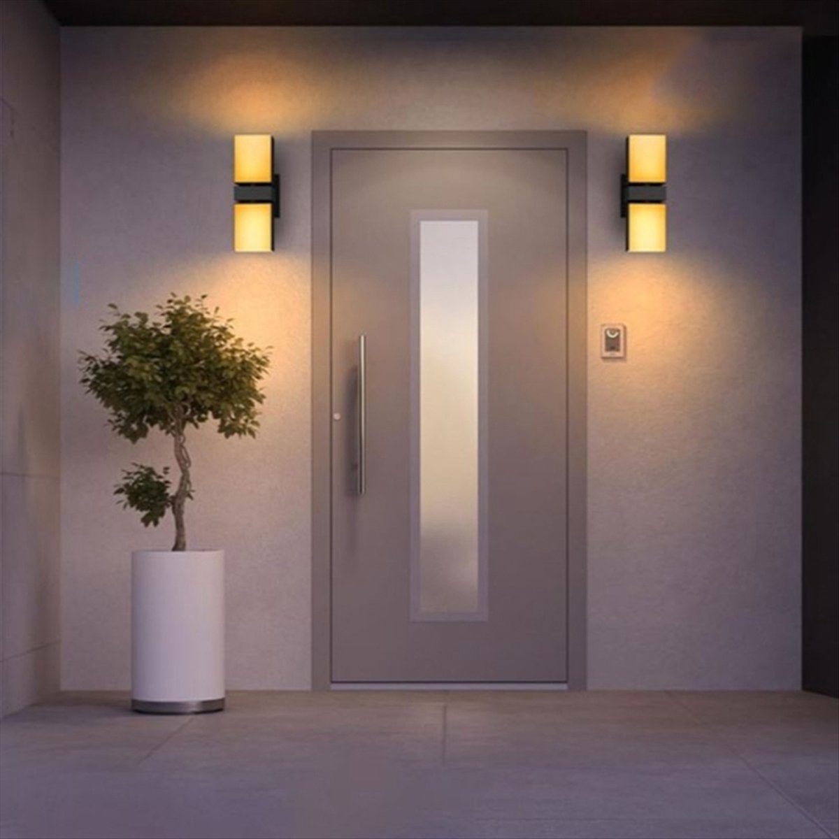 AA19 LEDウォールライト デュアルヘッド バルコニーラ - Smart Garden Fence のレビューと価格