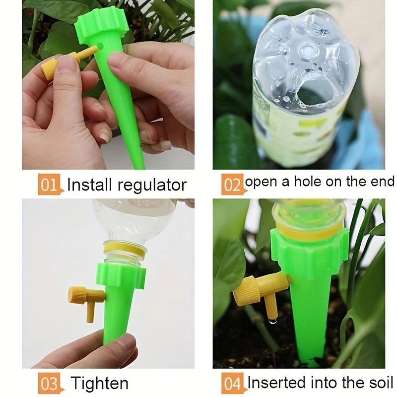 10個入り 花用調整可能自動点滴灌漑システム 家庭用バルコニ - Smart Garden Tower のレビューと価格