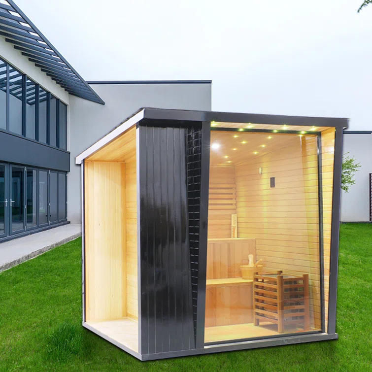 カナダ産レッドシダー木製デザイン屋外2～4人用モダンガーデン - Smart Garden Design のレビューと価格