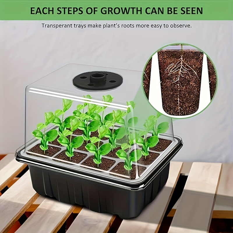 苗育成キット - 1/2/3セット、8個のLED育成ライト、 - Plant Grow Light Full Spectrum のレビューと価格