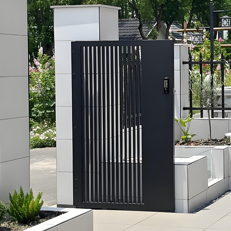 電動ゲート モダンデザイン 外装 ヴィラ 庭園 自動アルミ折 - Smart Garden Design のレビューと価格