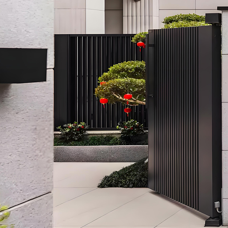 電動ゲート モダンデザイン 外装 ヴィラ 庭園 自動アルミ折 - Smart Garden Design のレビューと価格