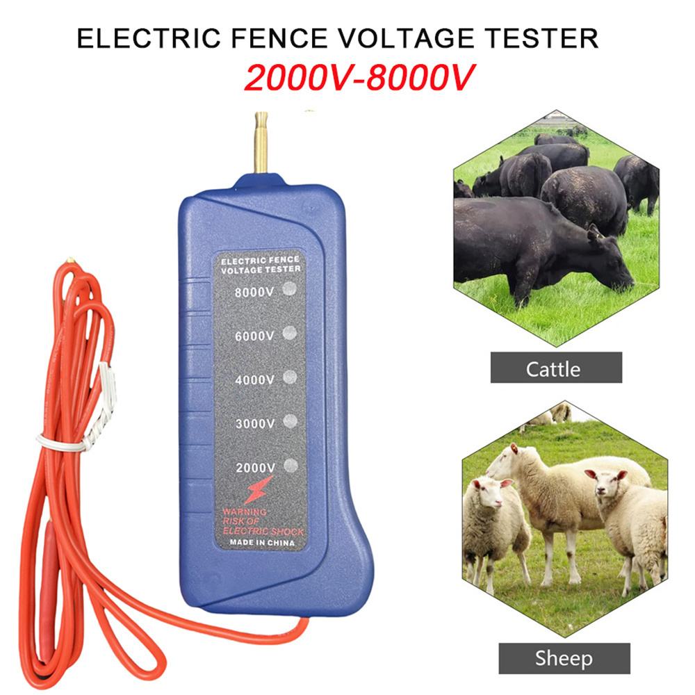 2000V-8000V 電気柵テスター家庭菜園馬家畜電気柵電 - Smart Garden Fence のレビューと価格
