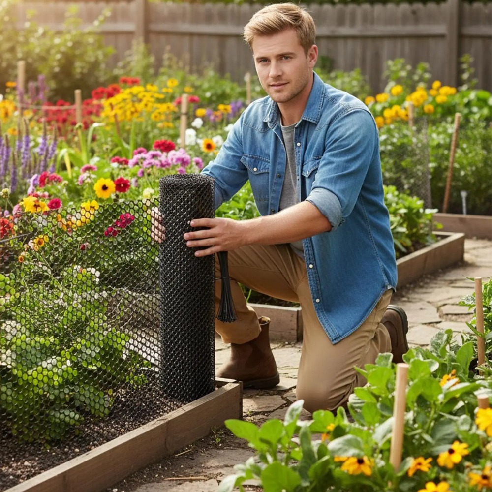 プラスチック製ガーデン保護ネット、家禽用ワイヤーフェンス、5 - Smart Garden Fence のレビューと価格