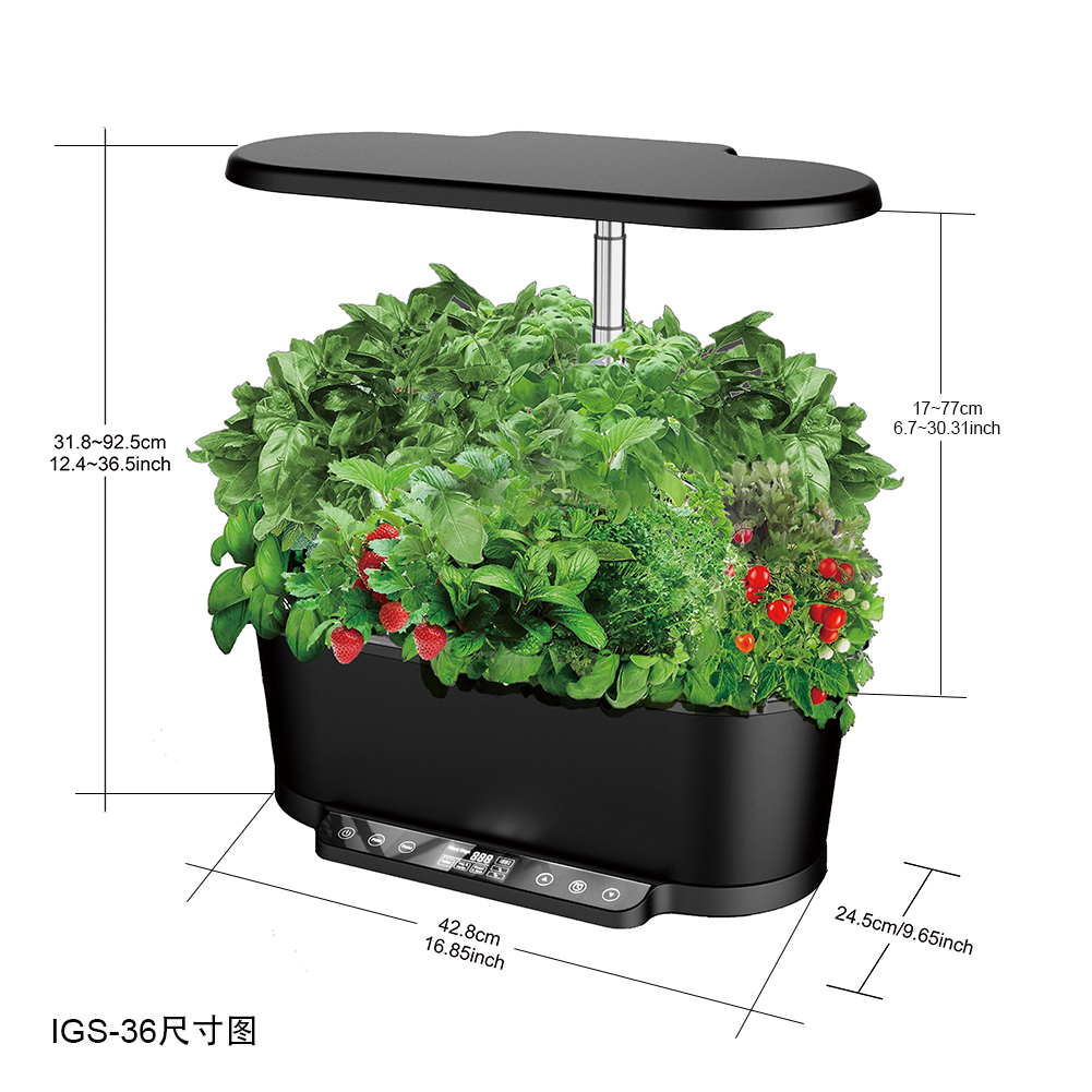 スマートガーデンアプリ制御 室内水耕栽培システム モダンデザ - Smart Garden Design のレビューと価格